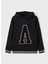 Nakışlı Erkek Çocuk Siyah Sweatshirt Nlmnay Ls Sweat W Hood 1