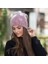 Kış Şapka Gerçek Tavşan Kürk Kış Şapkalar Kadınlar Için Moda Sıcak Beanie Şapka Kadınlar Katı Yetişkin Kapak Kafa Kap | Bayan Skullies Ve;kasket(Yurt Dışından) 4