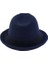 Retro Sert Keçe Kadın Erkek Fold Brim Billycock Sag Top Bowler Derby Caz Fedora Şapka | Fedora Şapka | Caz Şapka Bowler Derby Şapka 3