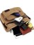 Yüksek Kalite Yeni Moda Erkek Tuval Çanta Omuz Çantası Messenger Çanta (Gri)(Yurt Dışından) 4