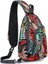 Sling Çanta Göğüs Omuz Sırt Çantası Erkekler Kadınlar Için Su Geçirmez Crossbody Çanta (Kırmızı) 4