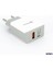 X77 Usba Quick Charger 3.0 Usba To Lightning Kablolu Hızlı Şarj Aleti Set 3