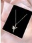 Alâ Silver Jewellery Taşlı Peri Tasarım 925 Ayar Gümüş Kolye 1