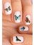 Artikel Kelebekler Tırnak Dövmesi, Tırnak Tattoo, Nail Art, Tırnak Sticker 1