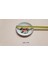Pembe Çiçekli Çinko -Emaye Tabak R=16 cm BEG_4189 3