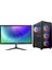 TX1704 Intel Core i5 650 8 GB Ram 256 GB SSD 2 GB R7 240 Ekran Kartı Freedos 19.5'' FHD Masaüstü Bilgisayar 1