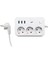 Jettpower 0370 Koruma Anahtarlı 3 Usb'li 2 mt Uzatma Kablosu - Avantajlı 2'li Paket 2