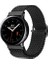 Samsung Galaxy Watch Gear S2 Kordon Örgü Tokalı Gökkuşağı Renkli Kumaş Bileklik (20MM ) 1