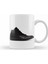 Jordan 1 Mid Black Leather Kupa Bardak Porselen 1