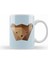 Geometric Animal Bear Head Kupa Bardak Porselen 1