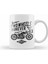 Two Wheels Forever Motorcycle Kupa Bardak Porselen 1