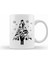 Walking Dead Christmas Tree Silhouette Kupa Bardak Porselen 1