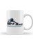 Jordan 1 Mid University Black White Kupa Bardak Porselen 1