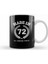1972 Made In 72 All Genuine Parts Kupa Bardak Porselen 1