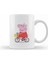 Peppa Pig Bir Bisiklette Peppa Pig Kupa Bardak Porselen 1