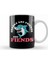 Funny Sharks Are Friends Not Fiends Cute Shark Pun Kupa Bardak Porselen 1