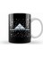 Terminator Cyberdyne Systems Christmas Snow Logo Kupa Bardak Porselen 1