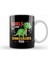 Girls Like Dinosaurs Too Cute & Funny Paleontology Kupa Bardak Porselen 1