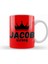 Jacob Name Personalized Custom Vintage Retro Rainbow Design Gift Baby Gift For Him Kupa Bardak Porselen 1