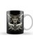 Samurai Helmet Floral Emblem Kupa Bardak Porselen 1