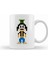 Goofy Pixel Character Kupa Bardak Porselen 1