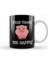 Adorable Pigs Make Me Happy Cute Piglet Pig Girl Kupa Bardak Porselen 1