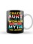 Crazy Aunt The Woman Myth Legend Funny Auntie Kupa Bardak Porselen 1