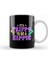 Cute It's Trippy To Be A Hippie Festival Hipster Kupa Bardak Porselen 1