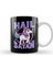Cute & Funny Hail Satan Unicorn Satanic Metal Pun Kupa Bardak Porselen 1