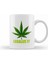 Weed Legalize It Marijuana Cannabis 01 Kupa Bardak Porselen 1