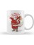 Yılbaşı Yeni Yıl Konseptli Merry Christmas Santa Noel Baba Kupa Bardak Porselen 1