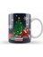 M Bison Around The Christmas Tree Street Fighter Kupa Bardak Porselen 1