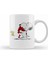 Snoopy And Woodstock Hugging Love Aşk Kupa Bardak Porselen 1