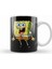 Spongebob Squarepants Design Süngerbob Kupa Bardak Porselen 1