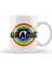 Royce Gracie Vintage Retro Rainbow S Tyle Warriors Design Wrestlers Gift Kupa Bardak Porselen 1