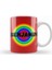 Benjamin Name Custom Vintage Retro Rainbow Style Design Giftbaby Gift For Him Kupa Bardak Porselen 1
