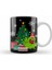 Slimer Around The Christmas Tree Kupa Bardak Porselen 1