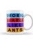 Work Hard Like Ants Kupa Bardak Porselen 1