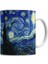 Van Gogh Yıldızlı Gece Kupa Bardak Porselen 1