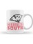South Carolina State Flag Gift Vintage Retro Rainbow Style Kupa Bardak Porselen 1