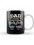 Dad Level Unlocked Gaming New Dad Baby Announcement Fathers Day Daddy To Be Video Game First 02 Kupa Bardak Porselen 1