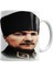 Mustafa Kemal Atatürk Kupa Bardak Porselen 1