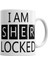 I Am Sher Locked Sherlock Holmes Kupa Bardak Porselen 1