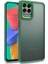 Samsung Galaxy M33 Kılıf Arkası Şeffaf Kenar Korumalı Silikon Flora 1