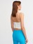 20137 Askılı Crop Top-Ekru 4