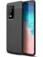 Samsung Galaxy S20 Ultra Kılıf Niss Derili Silikon Siyah 1