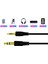 Microcase2.5 mm To 3.5 mm Aux, Kulaklık Bağlantı Kablosu 1.5 Metre AL2307 3