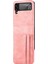 Samsung Galaxy Z Flip4 5g Için Dikey Kart Yuvası Pu Kılıfı - Pembe (Yurt Dışından) 1
