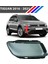 Vw Tiguan Ledsiz Ön Sağ Far Camı Yolcu Tarafı 2016 - 2021 2