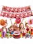 Turning Red Parti Dekoru Balon Seti (Yurt Dışından) 3
